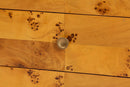 Arcene Natural Real Burl Wood 3-Drawer Nightstand Baxton