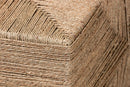 Stratton Japandi Natural Seagrass Coffee Table Baxton