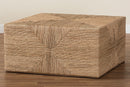 Stratton Japandi Natural Seagrass Coffee Table Baxton