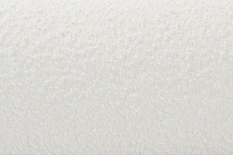 Clarisse Cream Boucle Queen Size 2Pc Bedroom Set Baxton