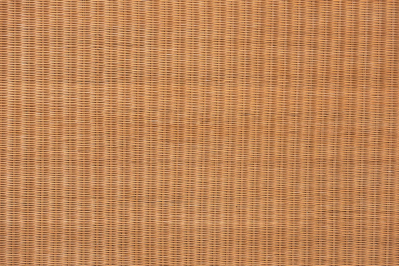 Alira Bohemian Light Honey Rattan Queen Size Standalone Headboard Baxton