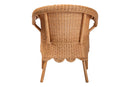 Stacey Bohemian Braided Honey Rattan Dining Chair Baxton
