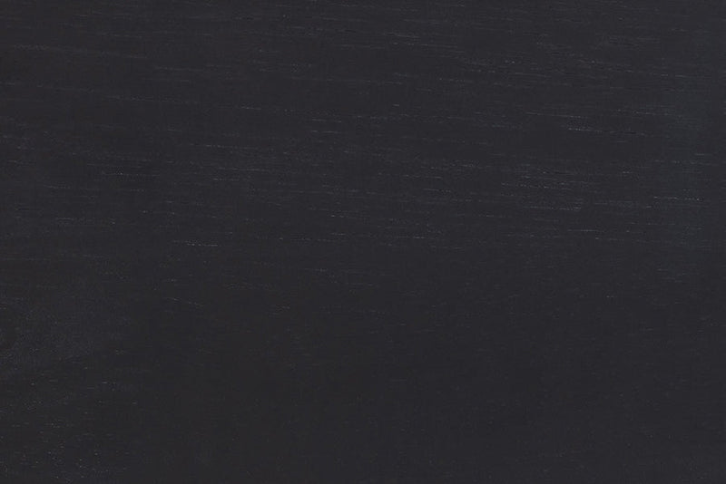 Laverne Black Full Size 5-Piece Bobbin Bedroom Set Baxton