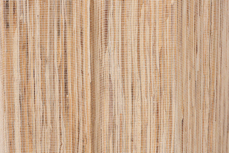 Wakana Bohemian Woven Grasscloth End Table Baxton