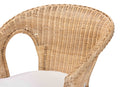 Agnes Natural Rattan Dining Chair Baxton