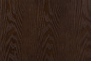 Verene Beige Fabric and Wenge Brown Wood 4-Drawer Chest Baxton