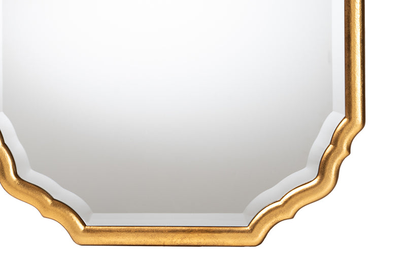 Laymi Antique Goldleaf Accent Wall Mirror