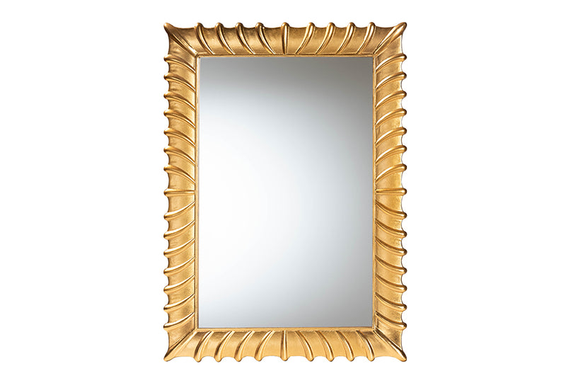 Rosalba Antique Goldleaf Accent Wall Mirror