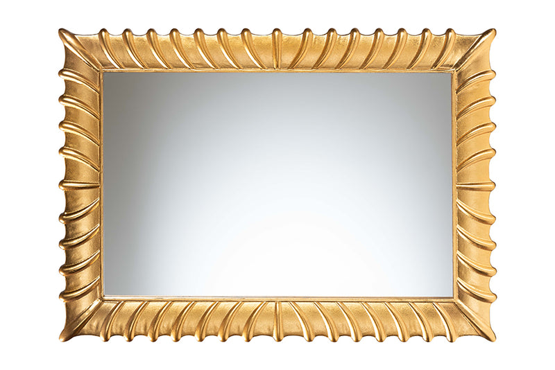 Rosalba Antique Goldleaf Accent Wall Mirror