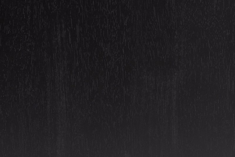 Laverne Black 2-Drawer Bobbin Nightstand Baxton