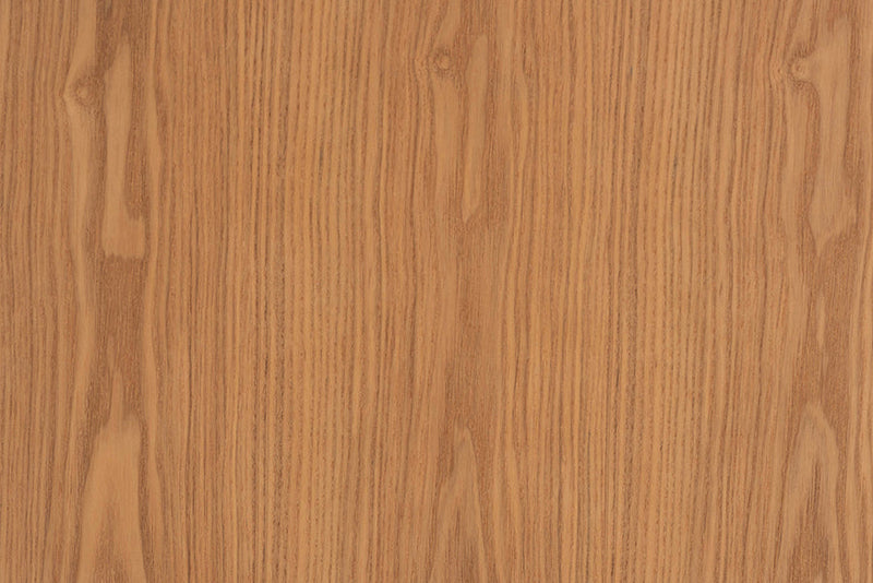Troy GrayCorduroy and Oak Brown Wood Queen 4Pc Bedroom Set with Two Nightstands Baxton