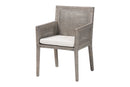 Trianna Natural Rattan Dining Armchair Baxton