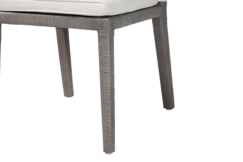 Lumines Natural Rattan Dining Chair Baxton