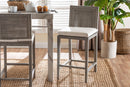 Lumines Natural Rattan Counter Stool Baxton