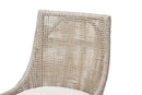 Saverio Swivel Rattan Counter Stool with Cushion Baxton