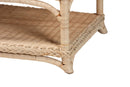 June Natural Rattan Coffee Table Baxton