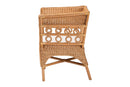 June Bohemian Light Honey Rattan Arm Chair Baxton