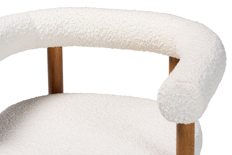 Ceona Boucle Dining Chair Baxton