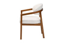Brenta Boucle Dining Chair Baxton