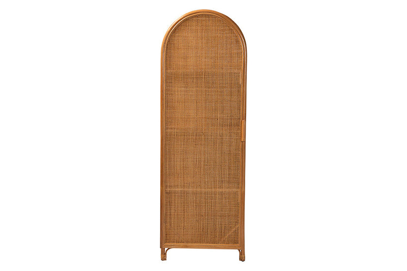 Skylar Natural Rattan Decorative Cabinet Baxton