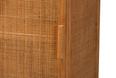 Skylar Natural Rattan Decorative Cabinet Baxton