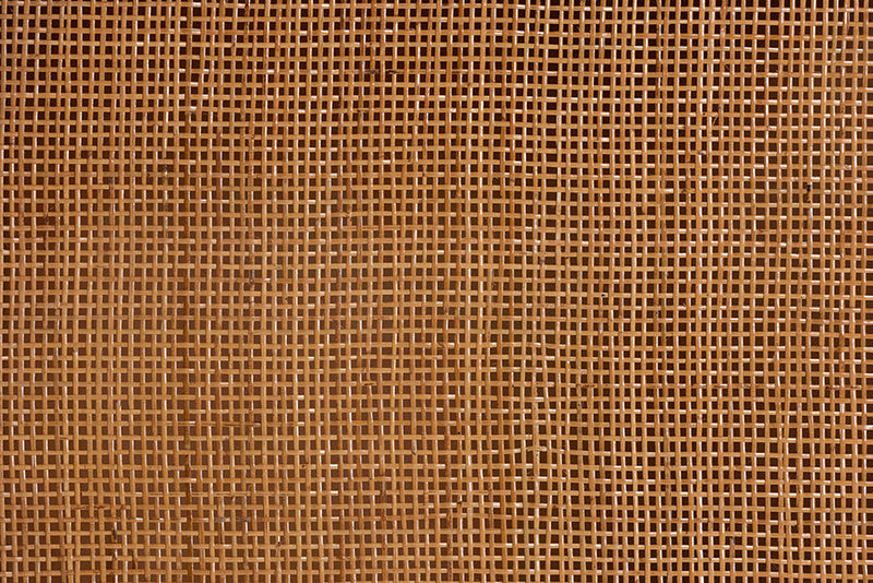 Skylar Natural Rattan Decorative Cabinet Baxton