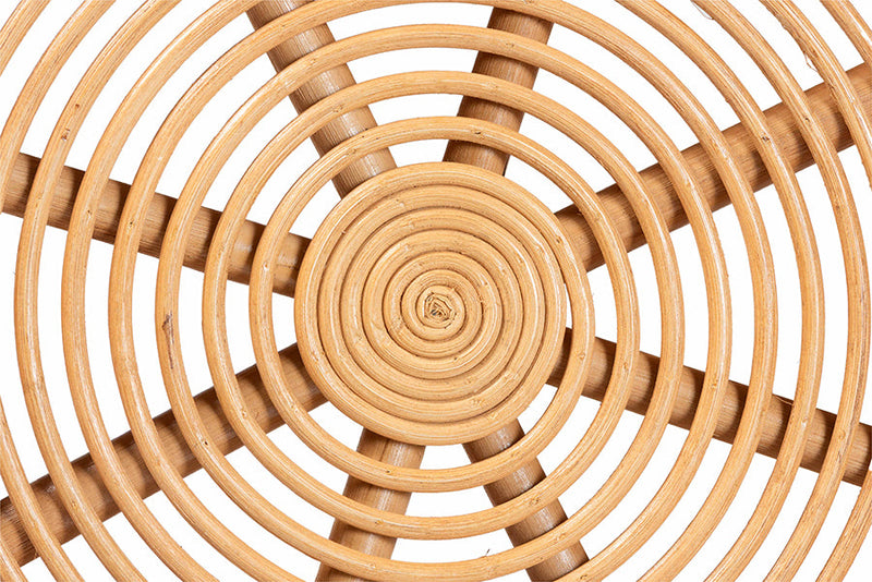 Akiko Natural Rattan Coffee Table Baxton