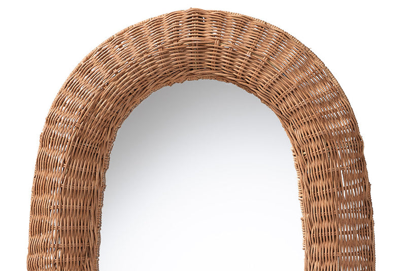 Cherise Natural Rattan Mirror Baxton