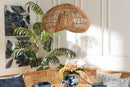 Dawson Natural Rattan Pendant Lampshade Baxton