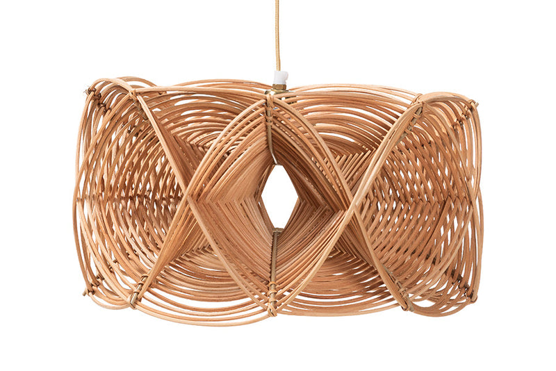 Jia Natural Rattan Pendant Lampshade Baxton