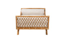 Beacon Handwoven Natural Rattan Daybed with Cushion Baxton