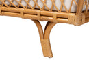 Beacon Handwoven Natural Rattan Daybed with Cushion Baxton