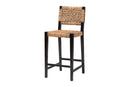 Delilah Seagrass Bar Stool Baxton