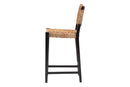 Delilah Seagrass Bar Stool Baxton