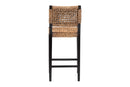 Delilah Seagrass Bar Stool Baxton