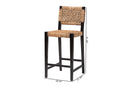 Delilah Seagrass Bar Stool Baxton