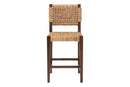 Delilah Seagrass Counter Stool Baxton
