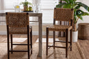 Delilah Seagrass Counter Stool Baxton
