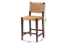 Delilah Seagrass Counter Stool Baxton
