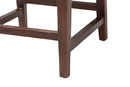 Delilah Handwoven Seagrass Dining Chair with Mahogany Wood Frame Baxton