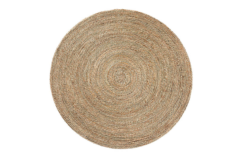 Eara Handwoven Seagrass End Table Baxton