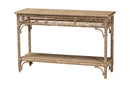 Eamon Handwoven Seagrass Console Table Baxton