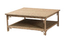 Eamon Handwoven Seagrass Coffee Table Baxton