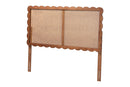 Nevada Scalloped Headboard, Queen Baxton