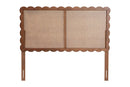 Nevada Scalloped Headboard, Queen Baxton