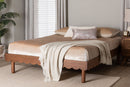 Nevada Scalloped Bed Frame, Queen Size Baxton