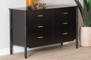 Matilde 6-Drawer Dresser Baxton