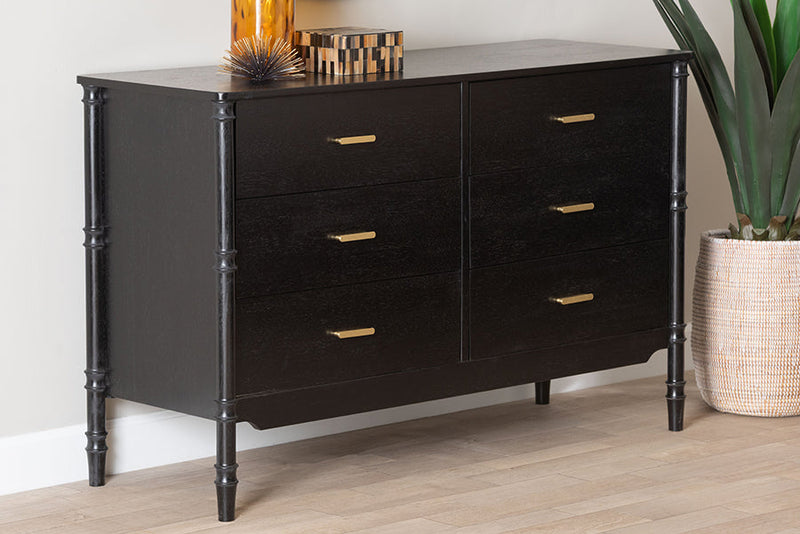 Matilde 6-Drawer Dresser Baxton