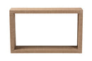 Sebalio Handwoven Jute Console Table Baxton