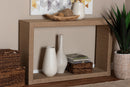 Sebalio Handwoven Jute Console Table Baxton